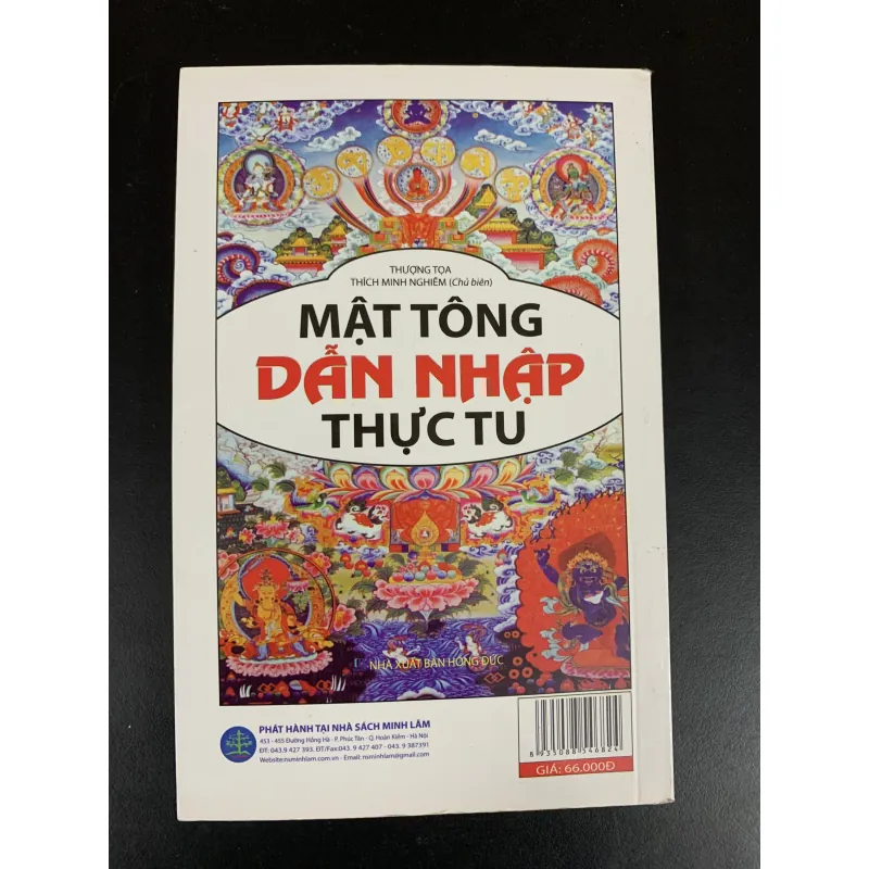 (Sách cũ) Mật tông dẫn nhập thực tu - Thượng toạ Thích Minh Nghiêm chủ biên 933702