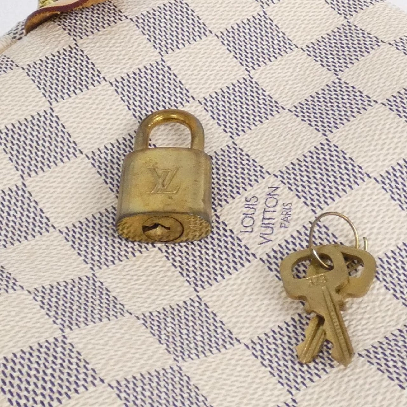 Túi xách Boston Louis Vuitton Damier Azur Speedy 30cm N41533 - Hàng hiệu Chính hãng 803666