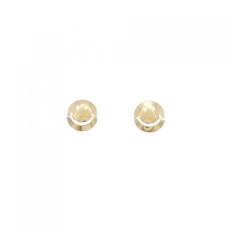 K18YG Bông tai Smiley - Hàng hiệu Chính hãng 865418