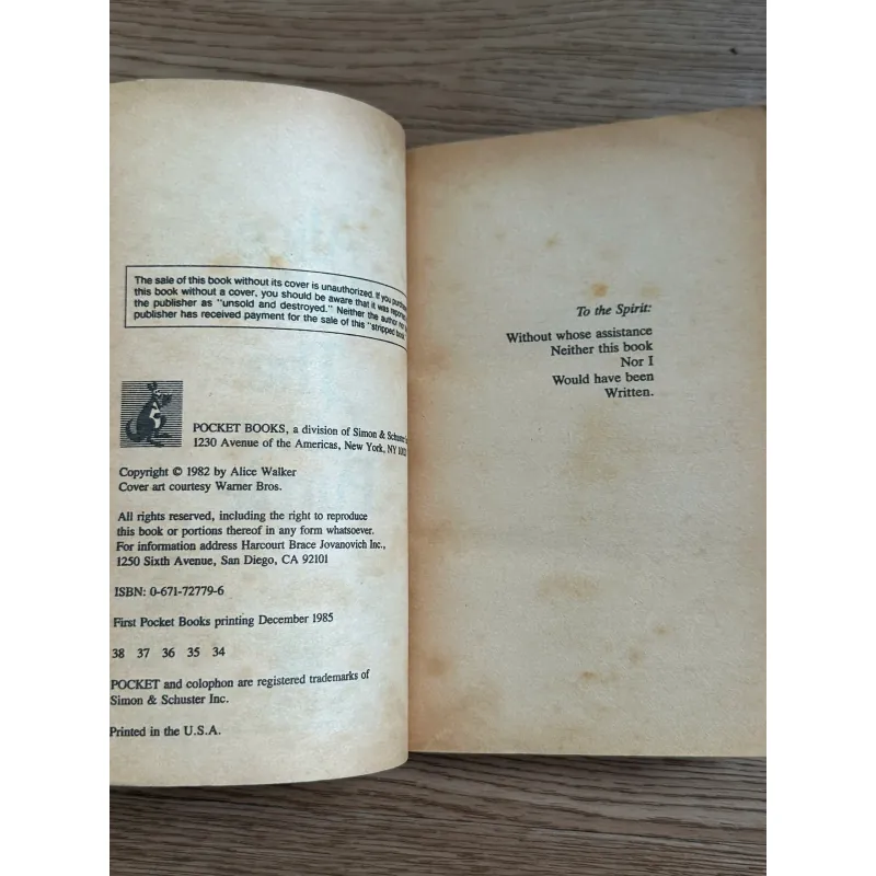 The Color Purple - Alice Walker 785148