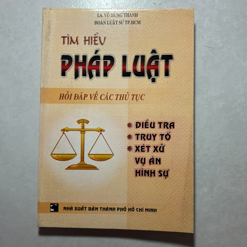 Tìm hiểu pháp luật - Ls Võ Hưng Thanh 756085