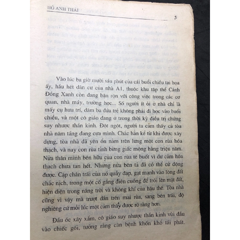 Trong sương hồng hiện ra 1997 mới 50% ố vàng Hồ Anh Thái HPB0906 SÁCH VĂN HỌC 915464