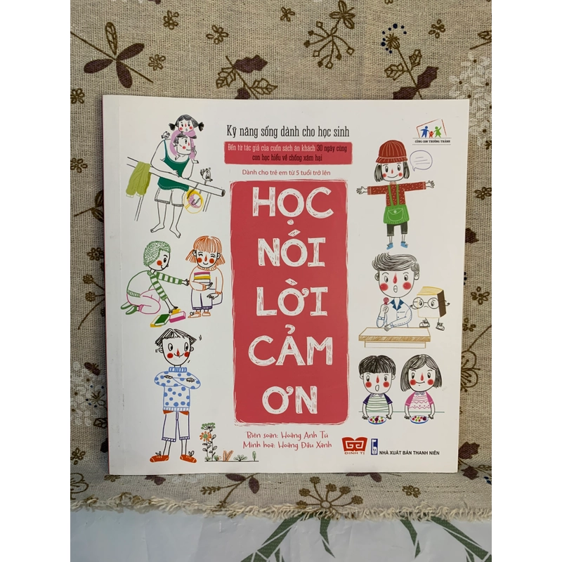 Sách – Học Cách Nói Lời Cảm Ơn, 90%, tặng kèm Bookmark, Postcard Tô Màu 299631