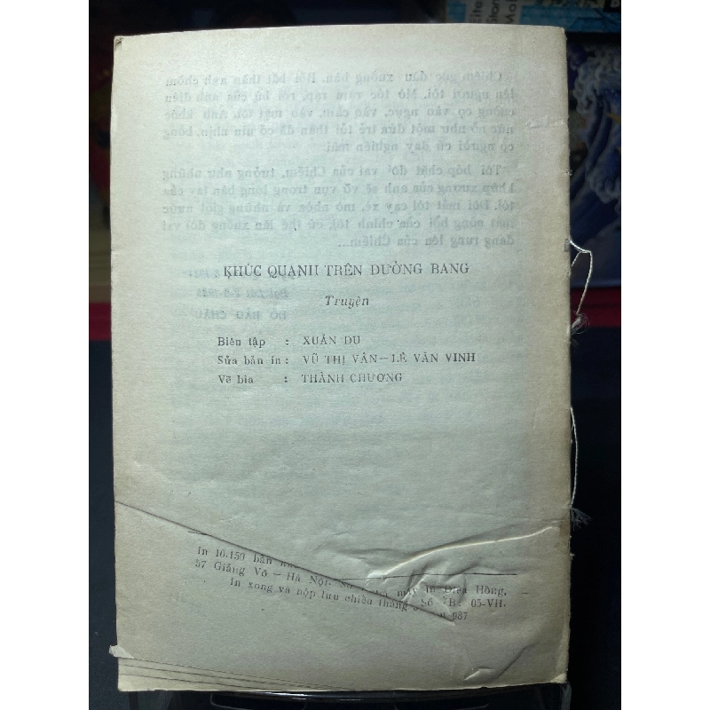 Khúc quanh trên đường bằng 1987 mới 50% ố vàng mất bìa Đỗ Bảo Châu HPB0906 SÁCH VĂN HỌC 915045