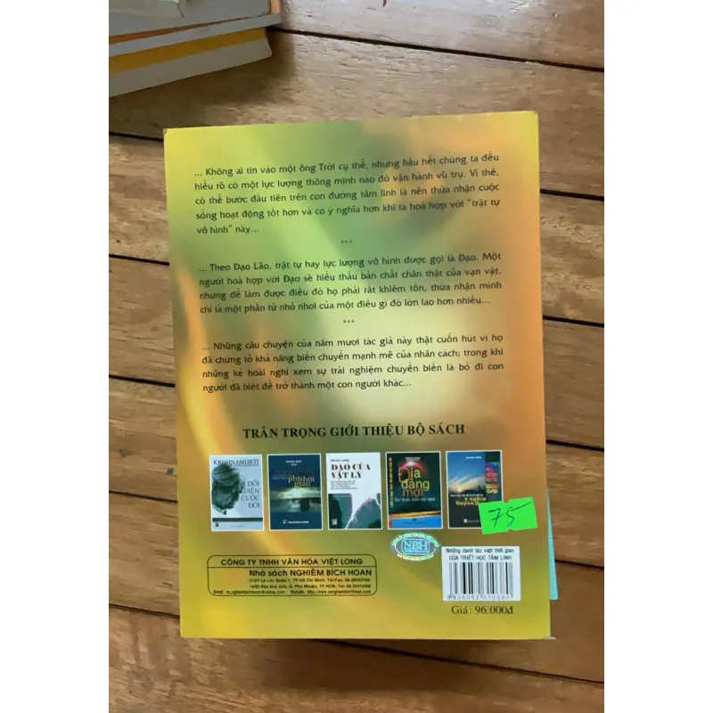 Những danh tác vượt thời gian - Triết học tâm linh 1005559