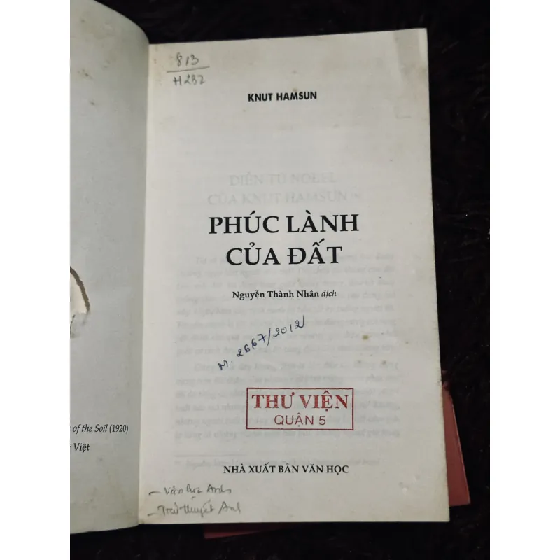 Combo 2 tác phẩm Knut Hamsun 1003980