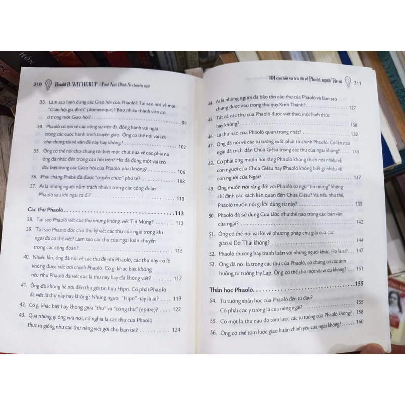 101 câu hỏi và câu trả lời của Phao Lô - Người Tác - Sô 🌻 552680