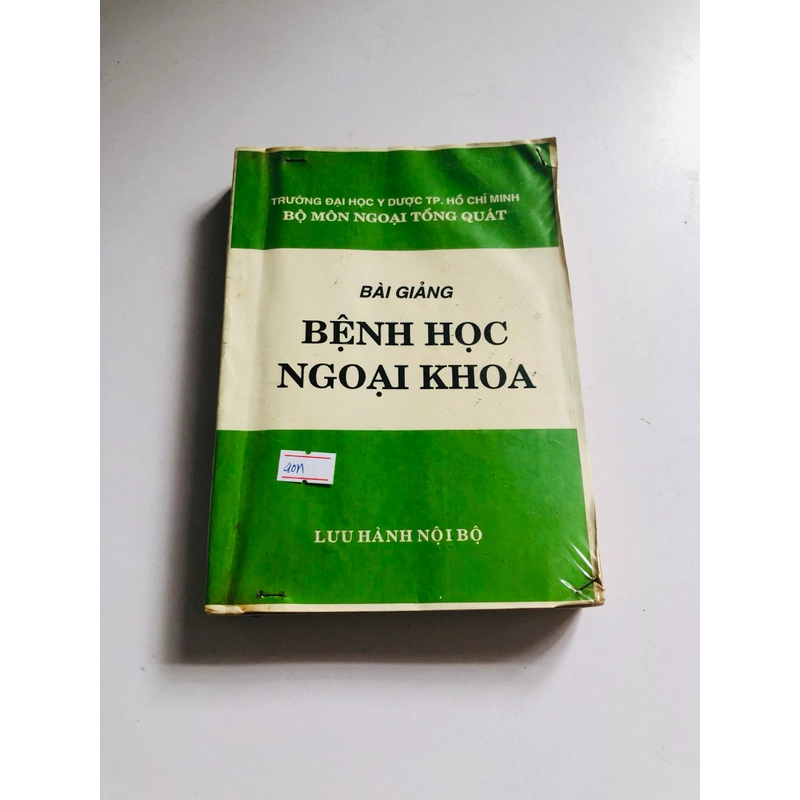BÀI GIẢNG BỆNH HỌC NGOẠI KHOA ( T1) 547793