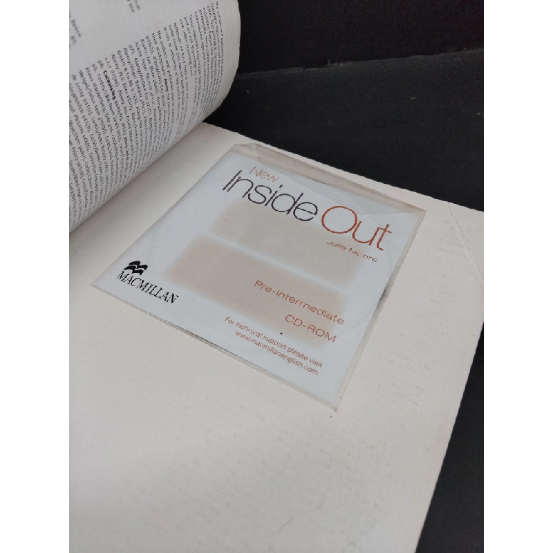 New inside out student's book with CD-ROM Pre-intermediate (kèm CD) mới 90% bẩn bìa, ố nhẹ HCM2811 Kay & Jones HỌC NGOẠI NGỮ 356631