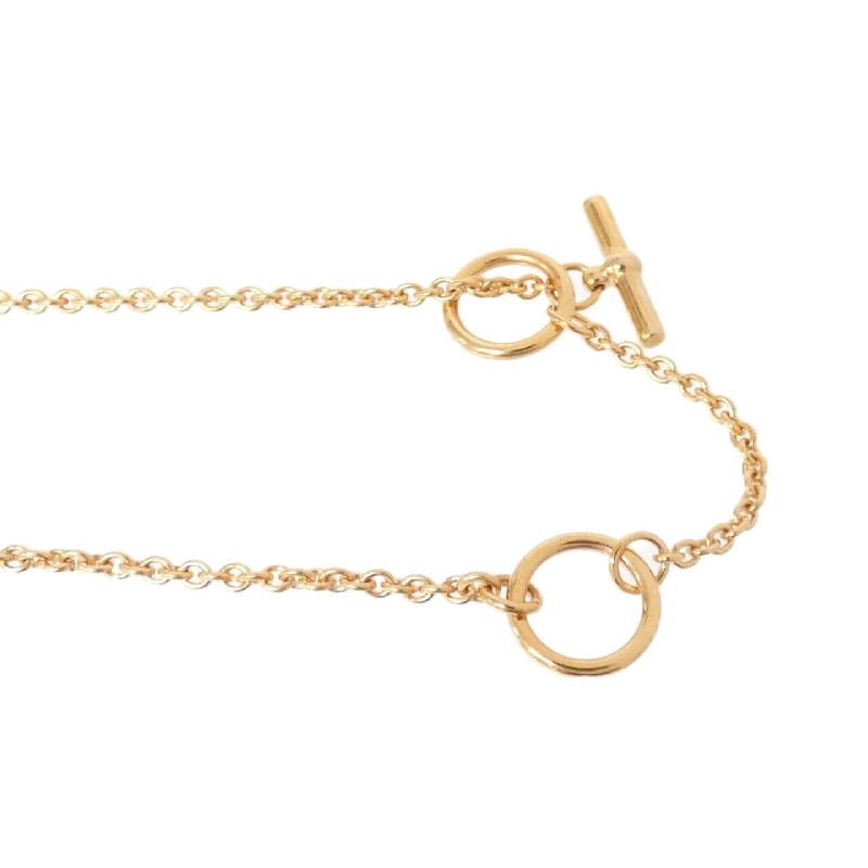 Hàng hiệu Authentic - Dây chuyền Hermès Mini Maillon PM 100053FO 772883