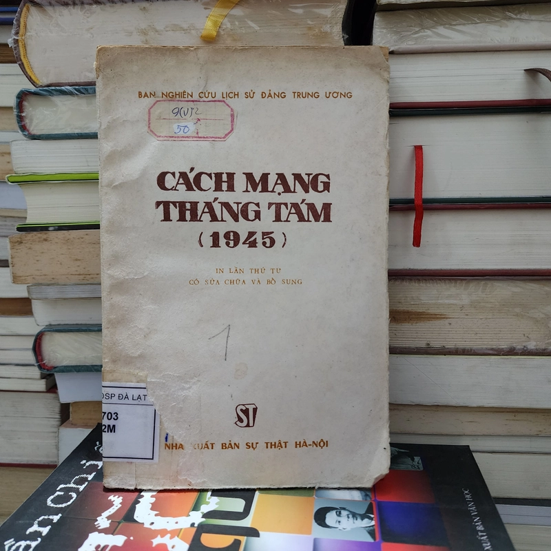 Cách mạng tháng tám 1945 | ban nghiên cứu lịch sử đảng trung ương 523271