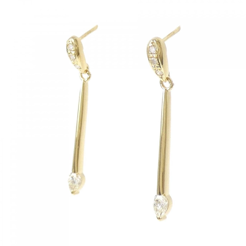 K18YG Bông tai kim cương 0.30CT - Hàng hiệu Chính hãng 864855