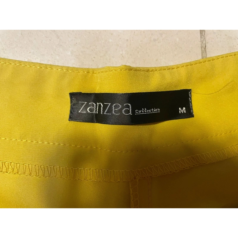 Quần tây, Zanzea, Size M, Vàng 521530