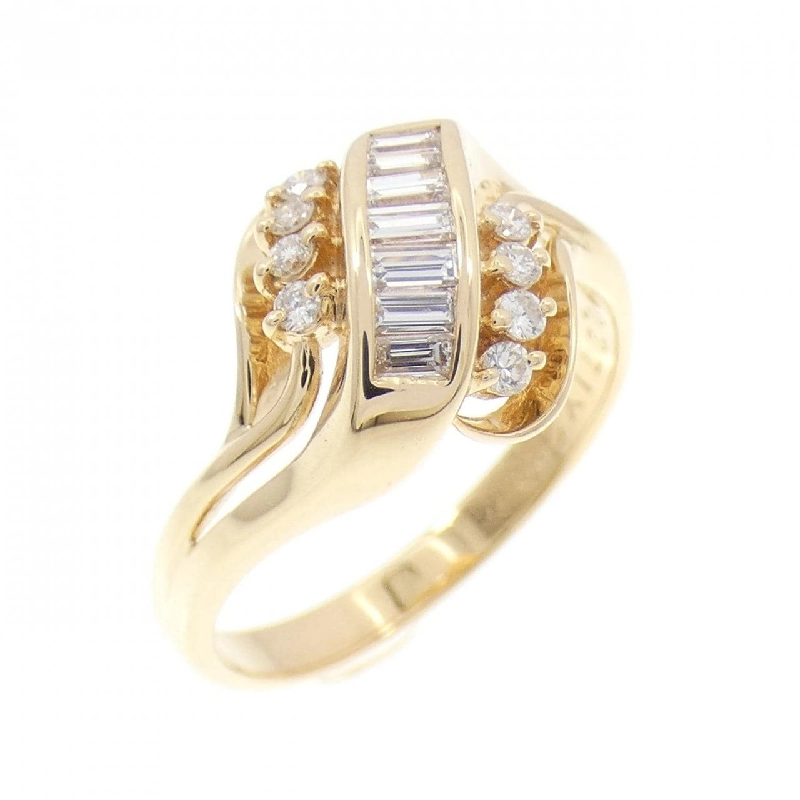 Nhẫn kim cương K18YG 0.27CT - Hàng hiệu Chính hãng 849517