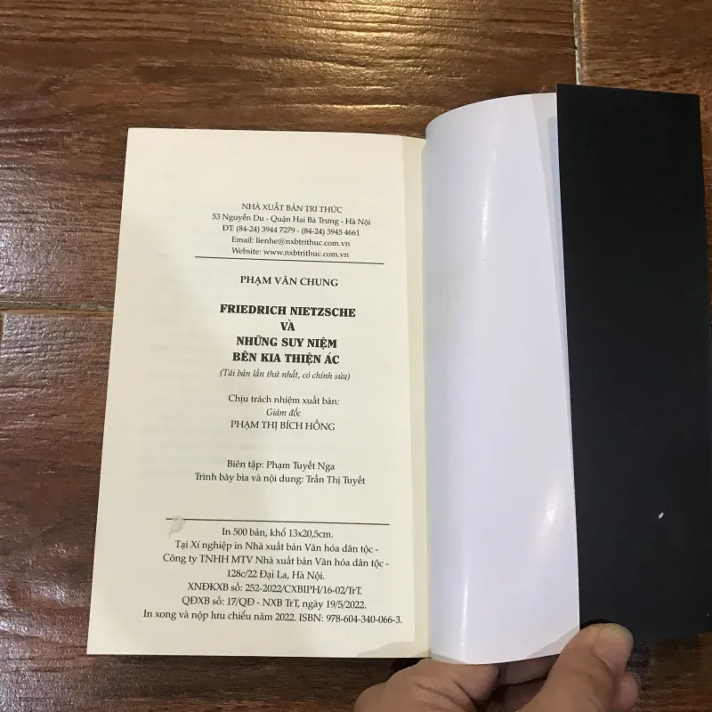 Friedrich Nietzsche và những suy niệm bên kia thiện ác - Phạm Văn Chung (7) 762089