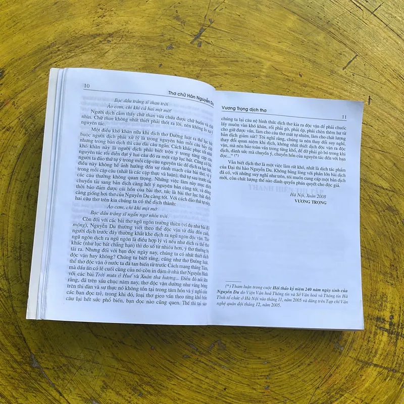 THƠ CHỮ HÁN NGUYỄN DU TOÀN TẬP- VƯƠNG TRỌNG DỊCH THƠ 609892