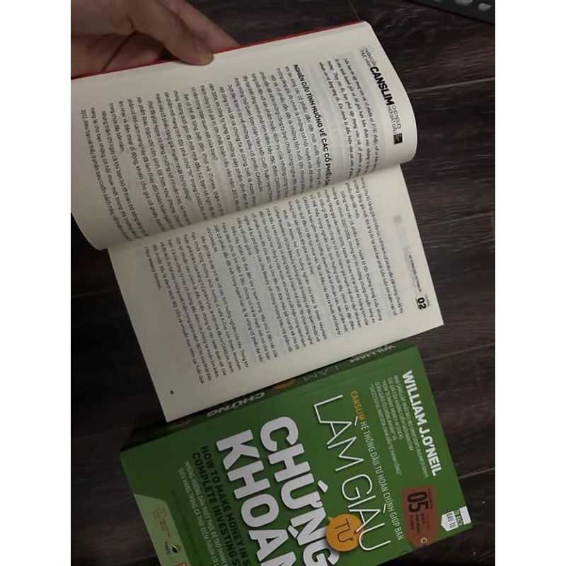 Làm Giàu Từ chứng Khoán (Phiên Bản Mới) + William J.O'niel (Sách mới 99%) 494023