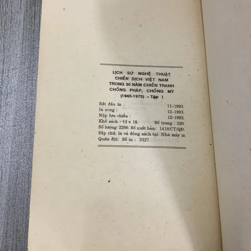 Lịch sử nghệ thuật chiến dịch việt nam trong 30 năm chiến tranh chống pháp…6a2 717863