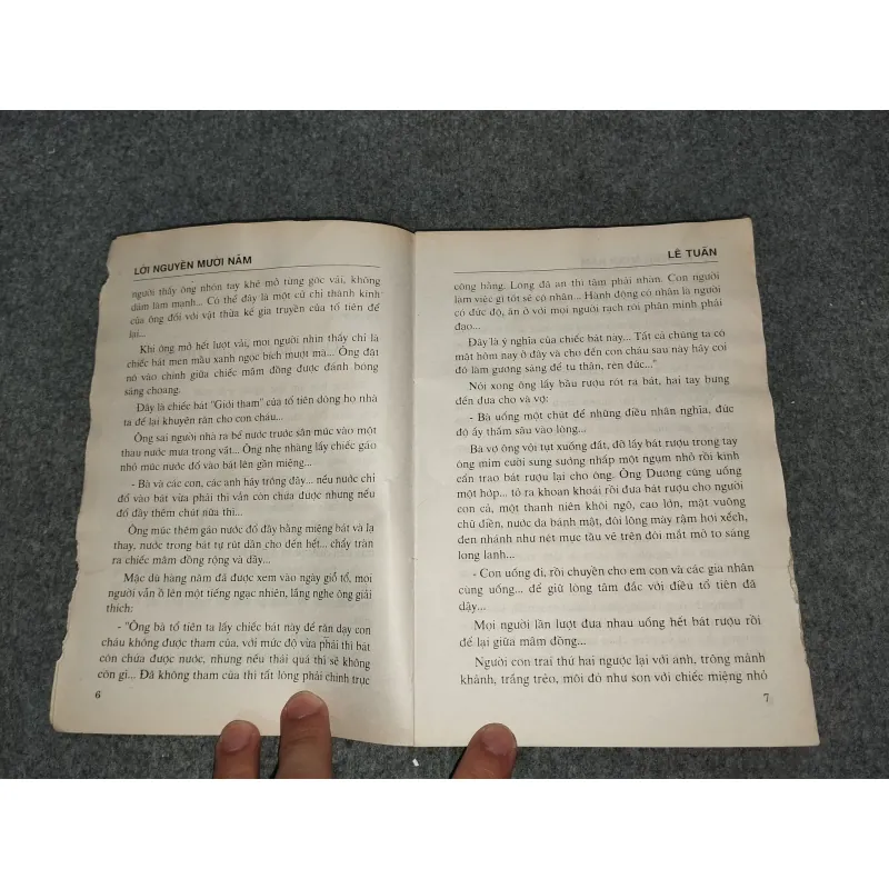 LỜI NGUYỀN MƯỜI NĂM - LÊ TUẤN 588741