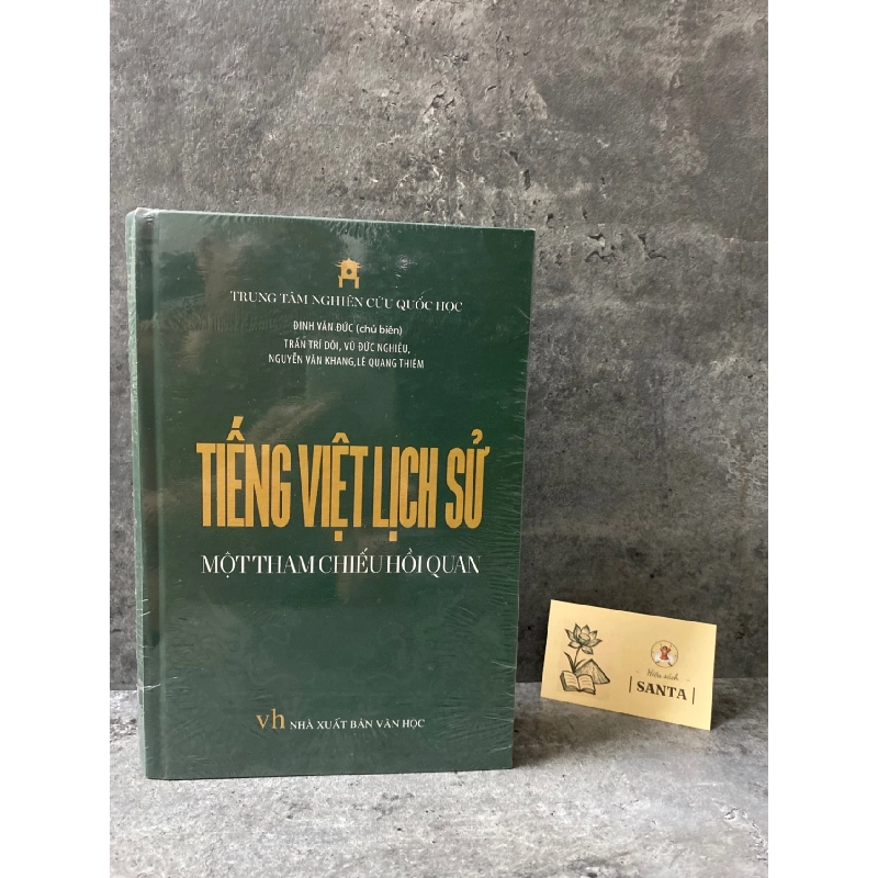 Tiếng Việt Lịch Sử một tham chiếu hồi quan- Bìa cứng,nguyên seal Sách văn học STB0302 908961