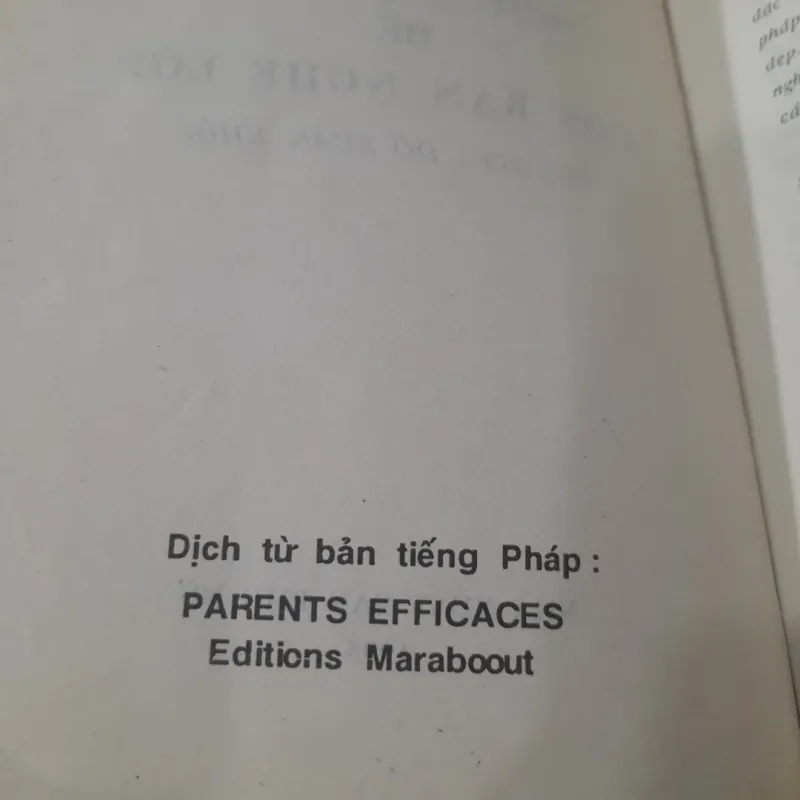 Thomas GORDON - Nghệ thuật nói để con bạn nghe lời 776819