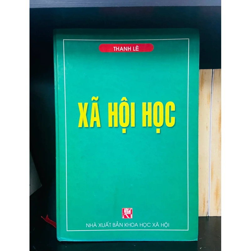 (Sách cũ SCGR) Xã hội học - Thanh Lê - Lịch sử VAVOX0C2-1 Blogmeo090426 1013837