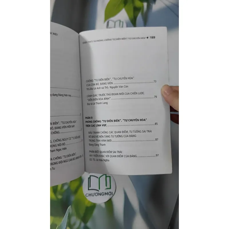 Nhận Thức Và Phòng, Chống "Tự Diễn Biến", "Tự Chuyển Hóa" 928594