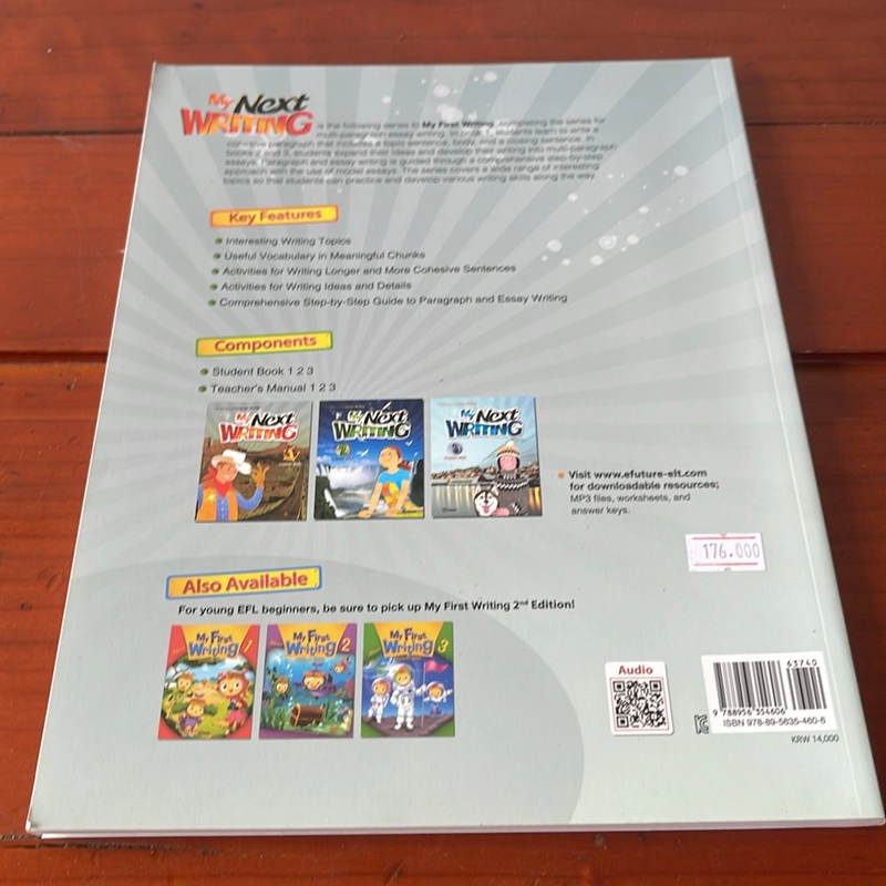 HỌC TIẾNG ANH My next writing student book 1 537742