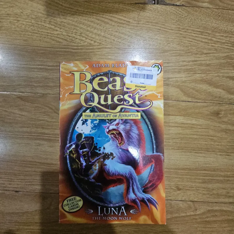Beast Quest Luna The Moon Wolf Giá 20k  601797