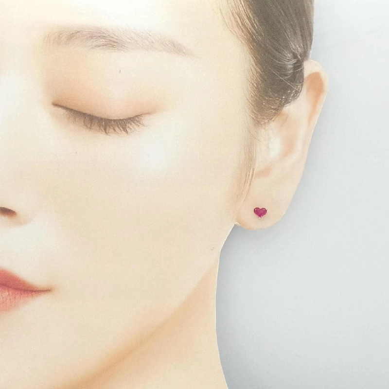 Bông tai ngọc ruby tổng hợp Samantha Tiara - Hàng hiệu Authentic 842513