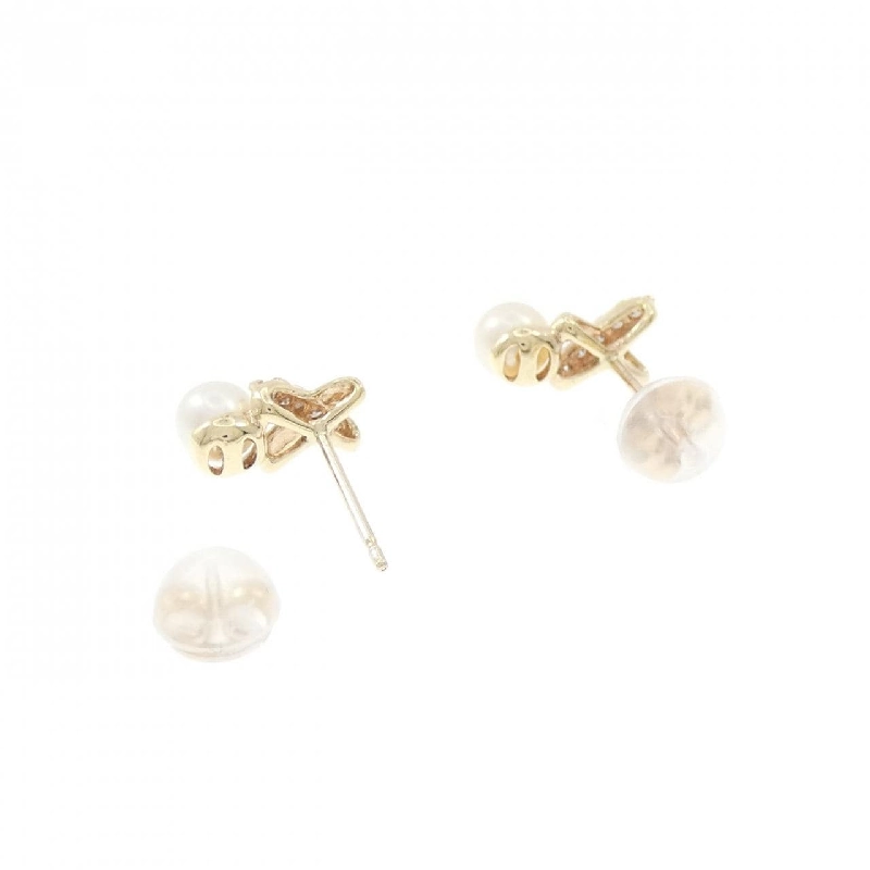 K10YG Bông tai ngọc trai nước ngọt 4.5mm - Hàng hiệu Authentic 874706