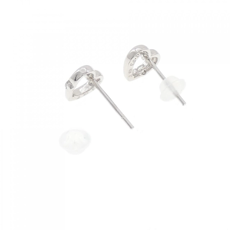 Bông tai kim cương hình trái tim Folli Follie 0.06CT - Hàng hiệu chính hãng 845018