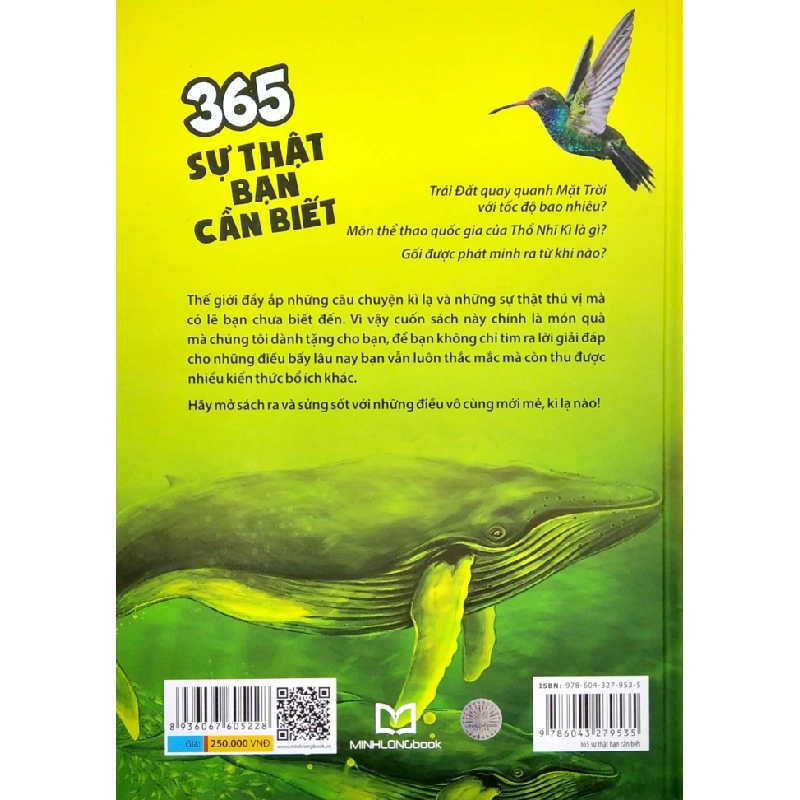 365 Sự Thật Bạn Cần Biết (Bìa Cứng) - OM Books 286282