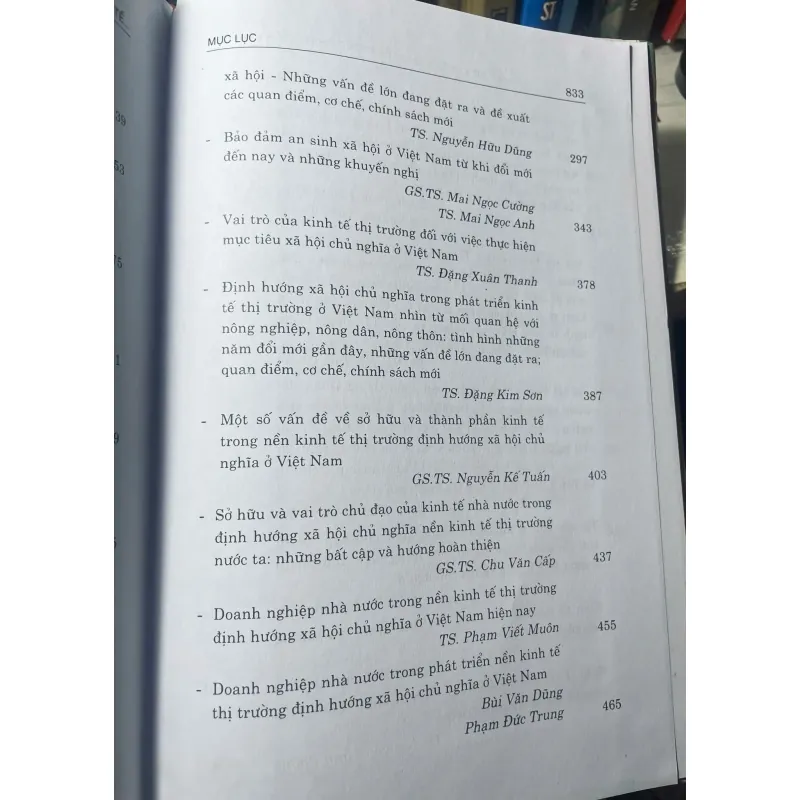 SÁCH ĐỊNH HƯỚNG XÃ HỘI CHỦ NGHĨA TRONG PHÁT TRIỂN KINH TẾ THỊ TRƯỜNG Ở VIỆT NAM 705956