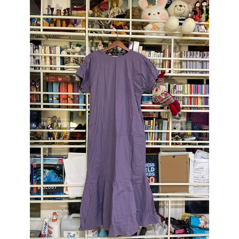 Đầm tím, Size M/L, như mới 528146