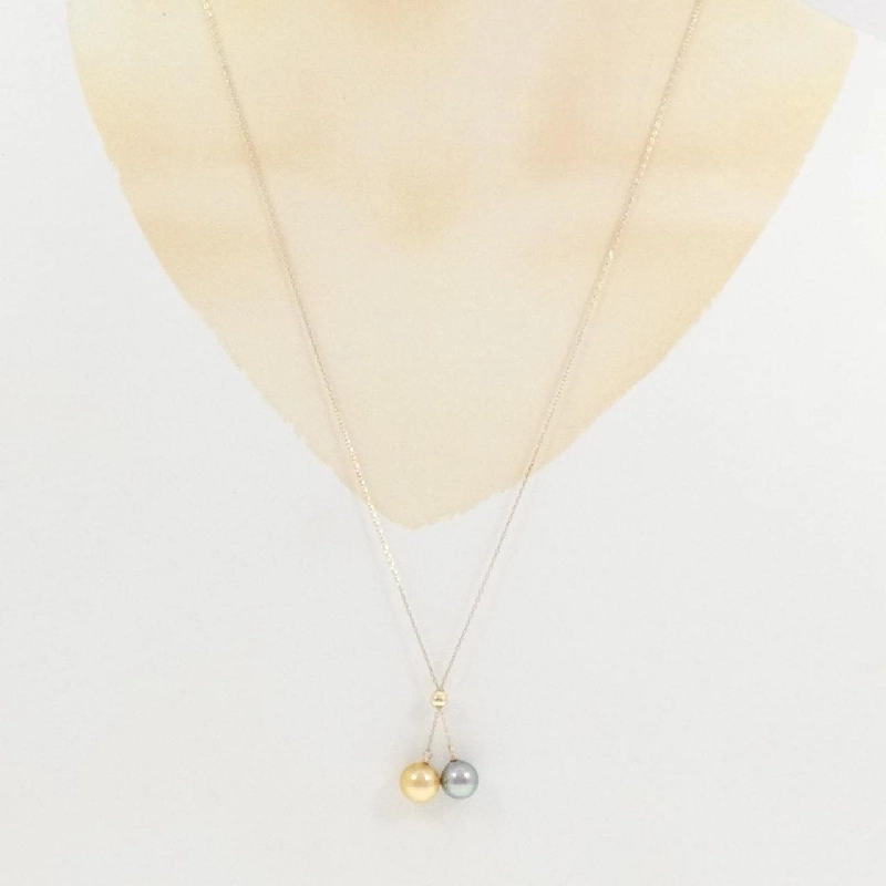 K10YG Ngọc trai Akoya Dây chuyền - Hàng hiệu Authentic 847699