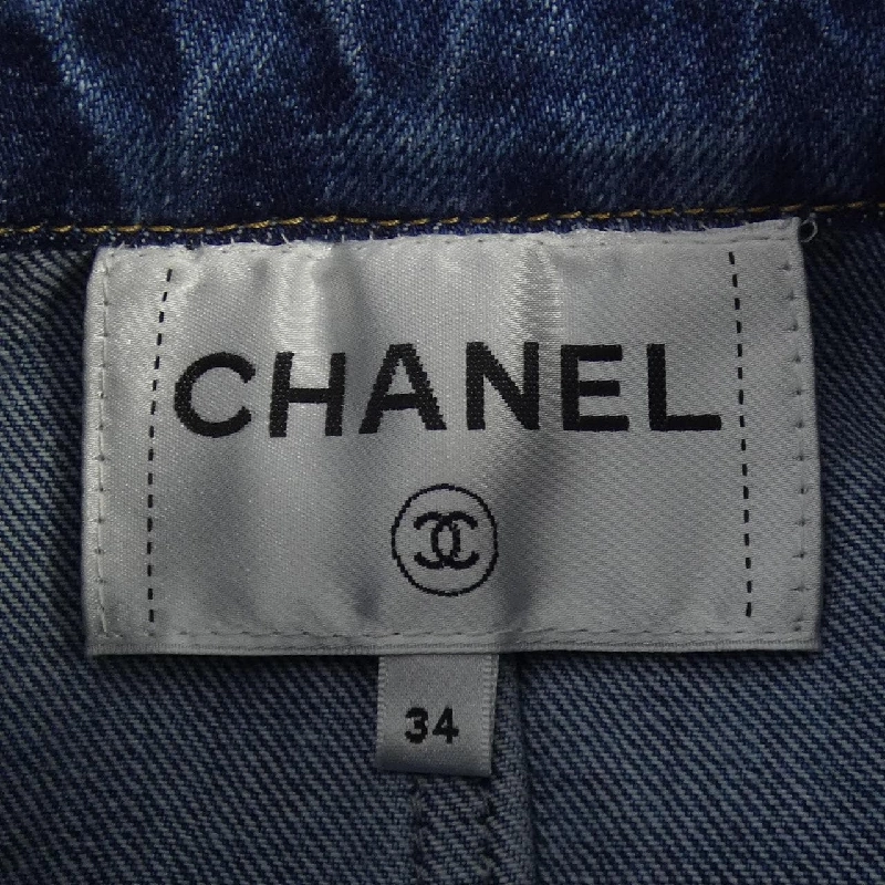 CHANEL METIERS D’ART LOOK 38 P75259V66855 Áo khoác denim - Hàng hiệu Authentic 819532