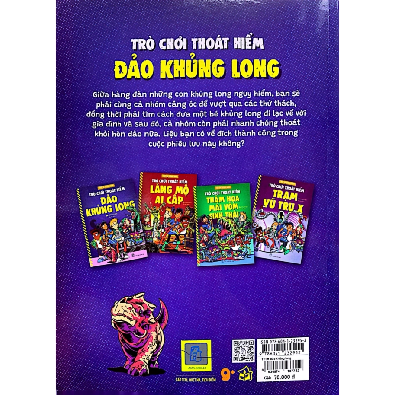 Thử Trí Thông Minh - Trò Chơi Thoát Hiểm - Đảo Khủng Long - Kingfisher 285515