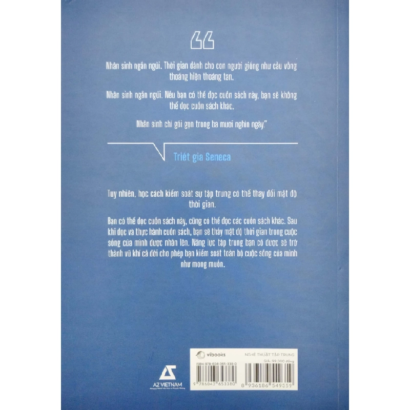 Nghệ Thuật Tập Trung: Nâng Cao Năng Suất, Tối Ưu Thời Gian, Hiệu Quả Bất Ngờ - Nhà tâm thần học DaiGo 282188