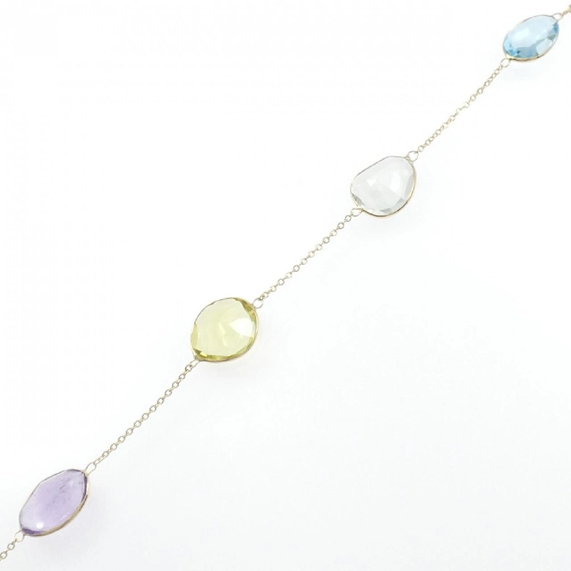 K18YG Đá màu Vòng tay - Hàng hiệu Chính hãng 871557