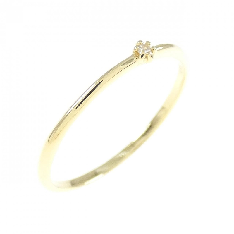 Nhẫn kim cương K18YG 0.01CT - Hàng hiệu Chính hãng 860685