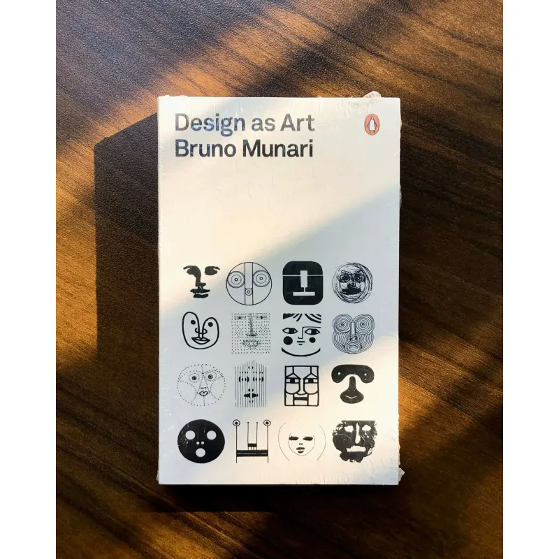 Sách ngoại Design As Art - Bruno Munari - New 754277
