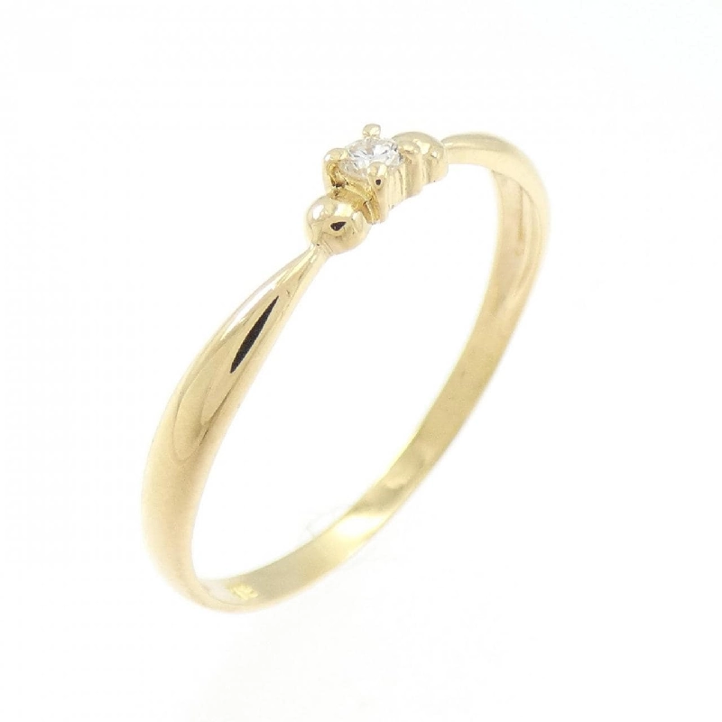 Nhẫn kim cương K18YG 0.03CT - Hàng hiệu Authentic 850785