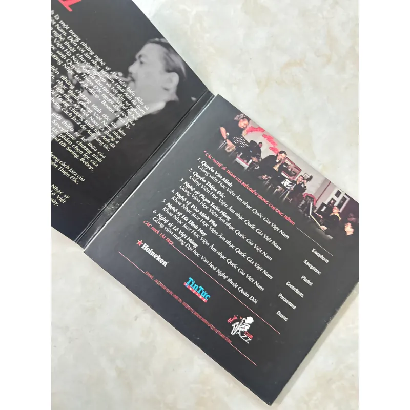Bộ đĩa CD Cha Con & Jazz - Quyền Văn Minh - Thu âm trực tiếp - Mới 90%, không trầy xước 997752