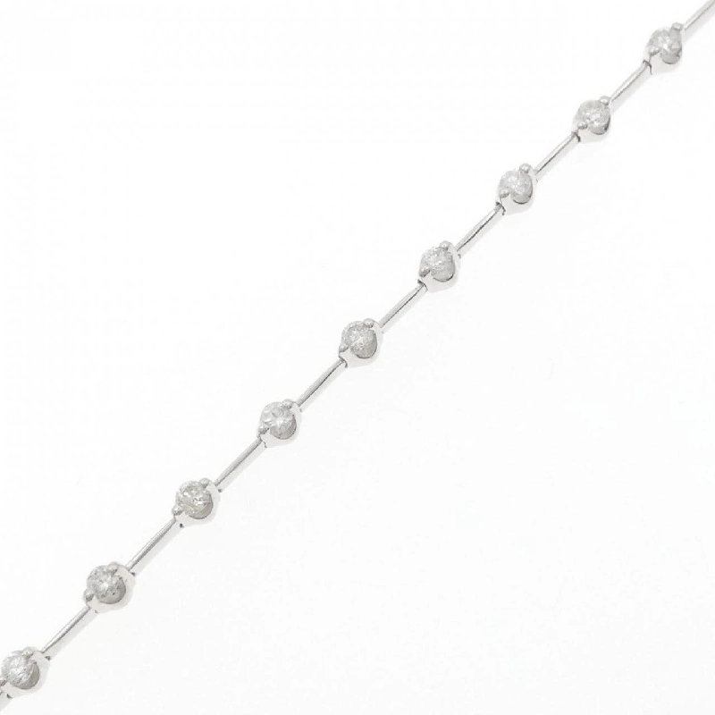 K18WG Vòng tay kim cương 1.00CT - Hàng hiệu Chính hãng 874303