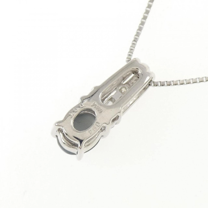 Dây chuyền Alexandrite Cat's Eye PT900/PT850 0.94CT - Hàng hiệu Authentic 860235