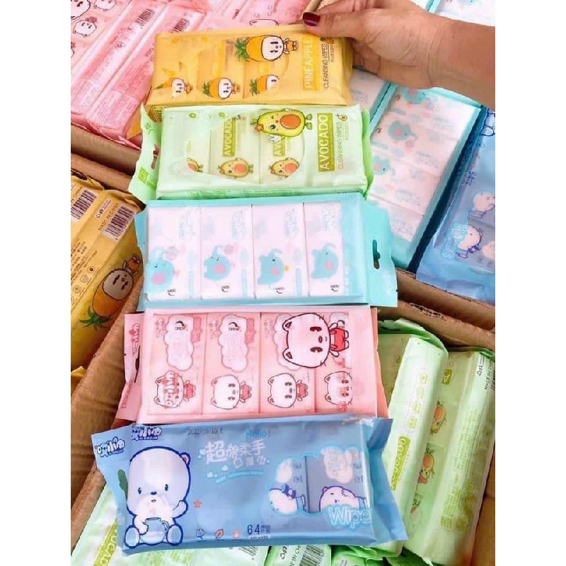 Lốc Khăn Uớt Mini Lốc 8 Gói 13876