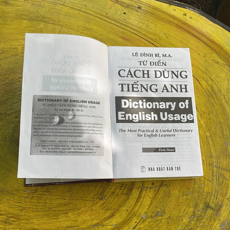 CẨM NANG SỬ DỤNG TỪ VÀ CỤM TỪ ANH NGỮ- LÊ ĐÌNH BÌ, MA 576395