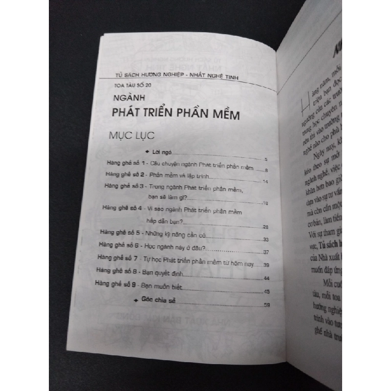 Ngành phát triển phần mềm mới 80% ố nhẹ 2005 HCM1406 Nhất Nghệ Tinh SÁCH KỸ NĂNG 339887