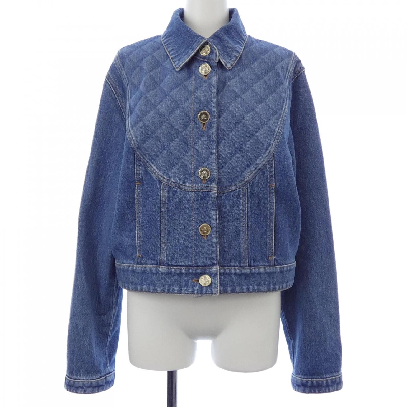 Áo khoác denim CHANEL P73392V65021 631314
